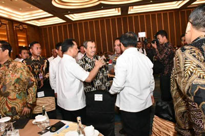 Dibuka Menko Polhukam, Gubri Hadiri Rakornas Pengamanan Perbatasan Negara